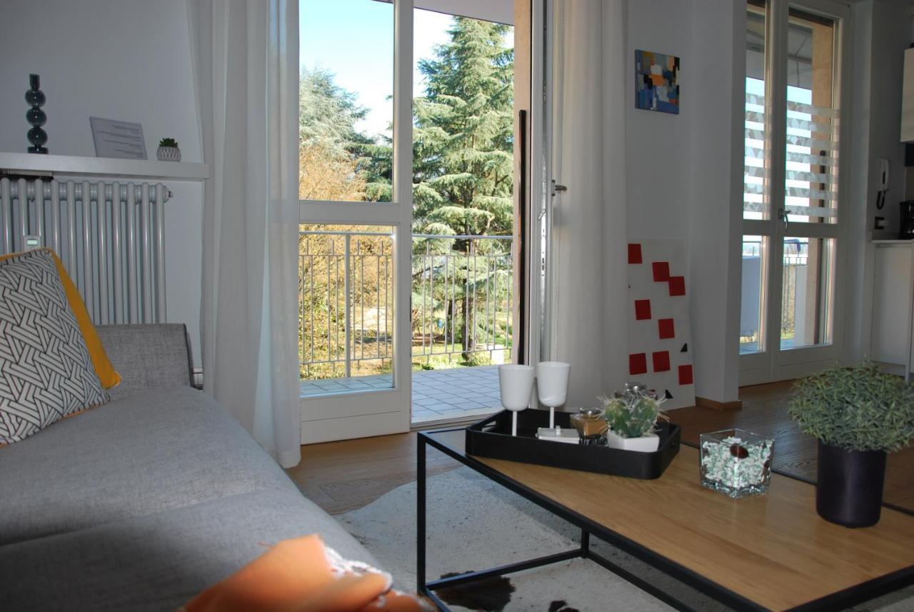 Suite 51 Appartamento Con Terrazzo A 50 Mt Dal Lago - Private Parking (Adults Only) Арона Екстериор снимка