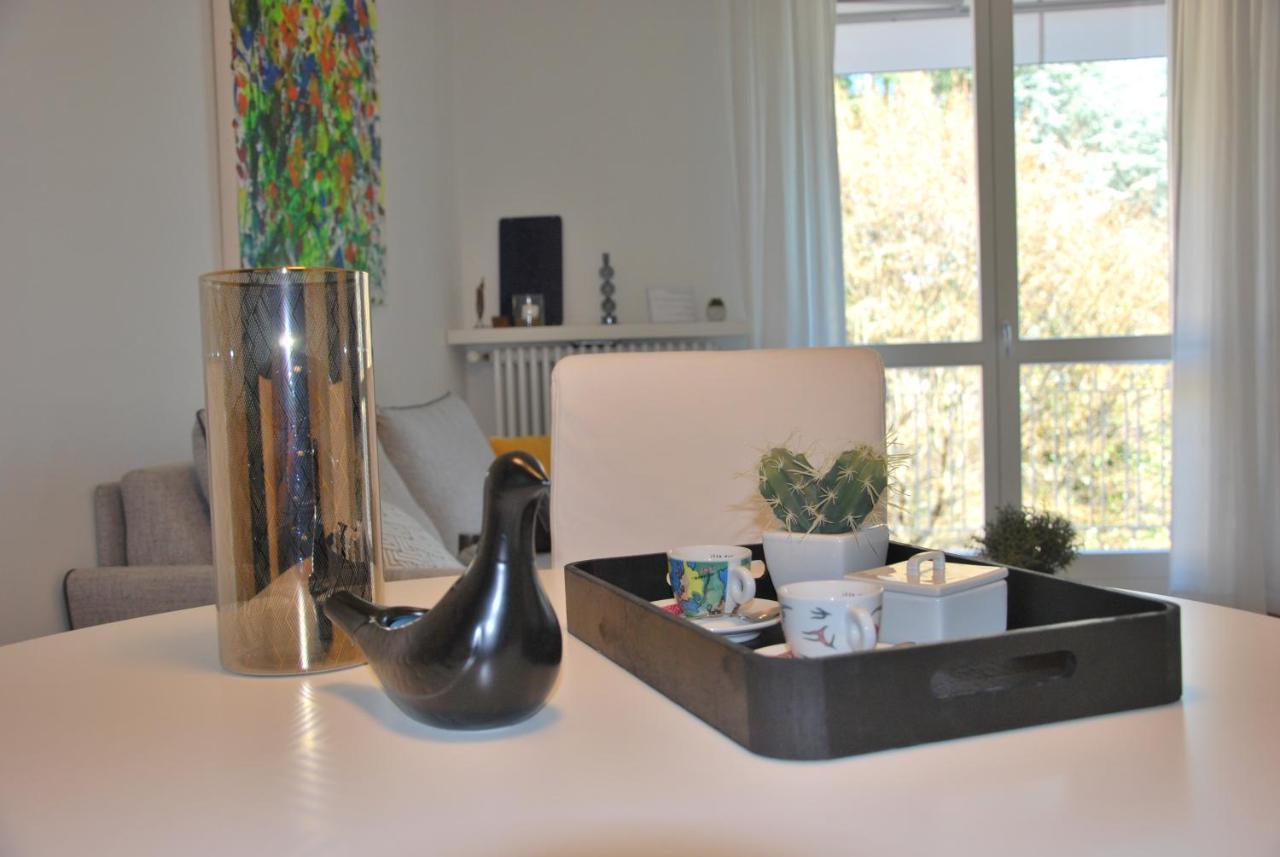 Suite 51 Appartamento Con Terrazzo A 50 Mt Dal Lago - Private Parking (Adults Only) Арона Екстериор снимка